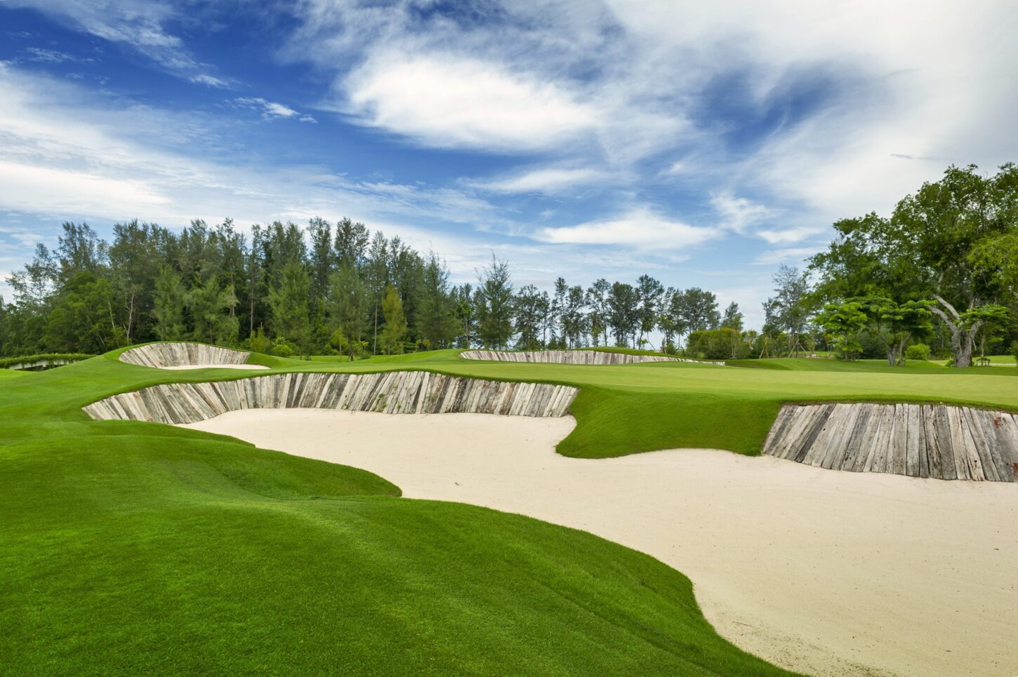 Golfplatzansicht