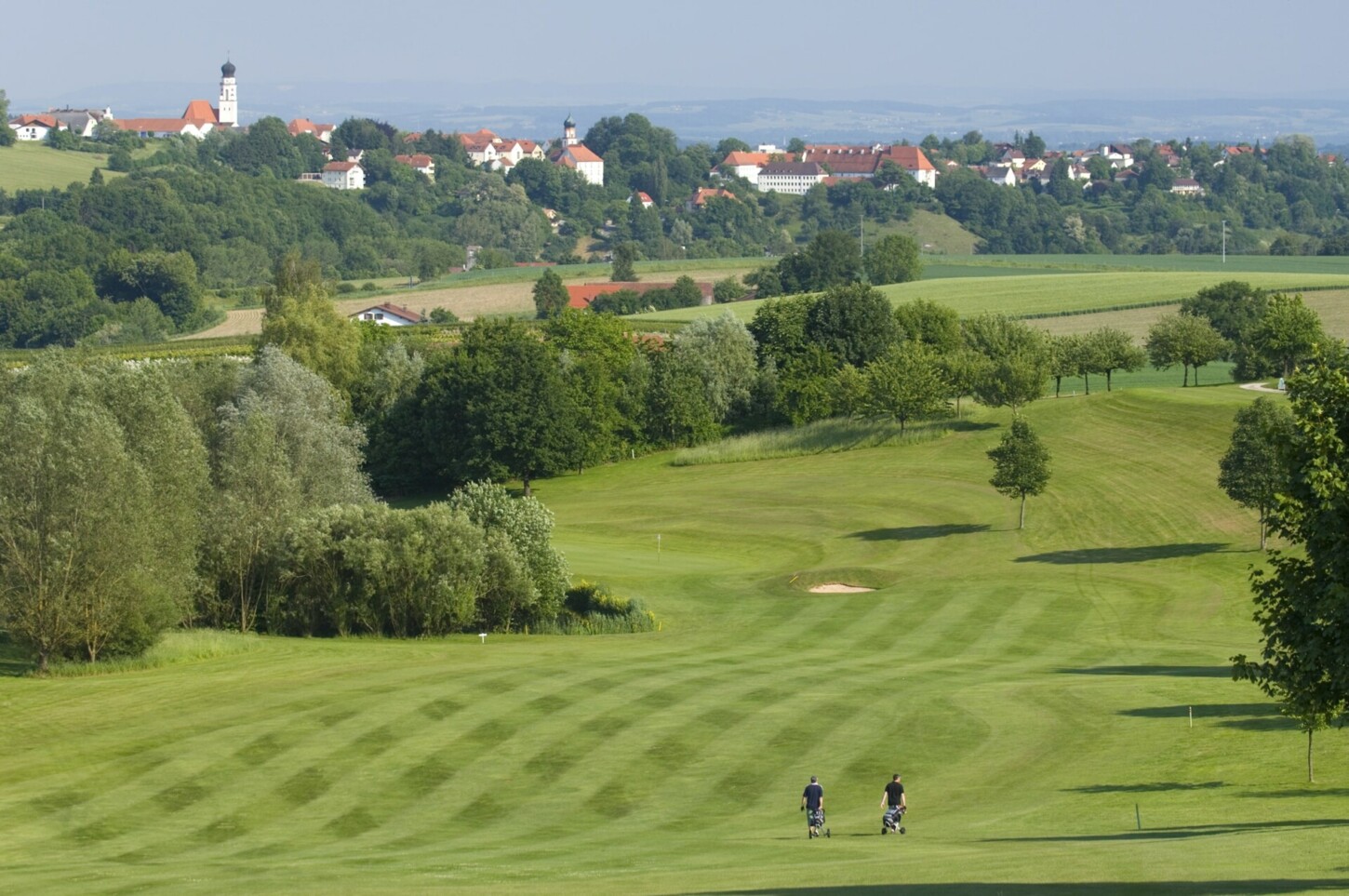 Golfplatzansicht